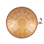 tongue drum, tongue drum 432hz mandala, steel tongue drum, tambour a langue, acheter, prix, 15 notes, dore